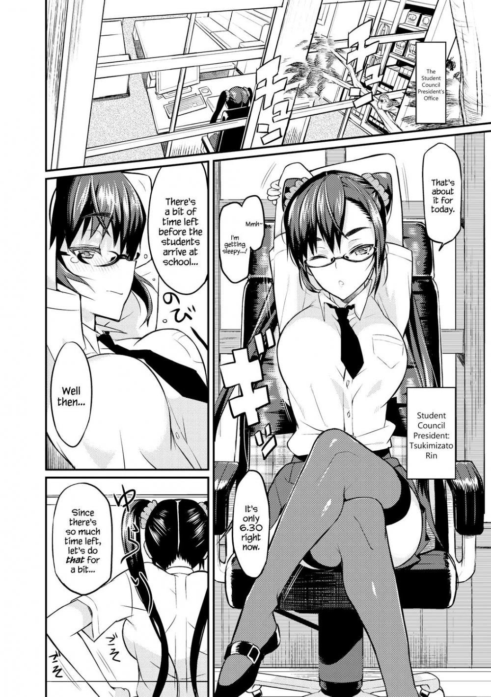 Hentai Manga Comic-Seitokaichou no Himitsu 3-Read-2